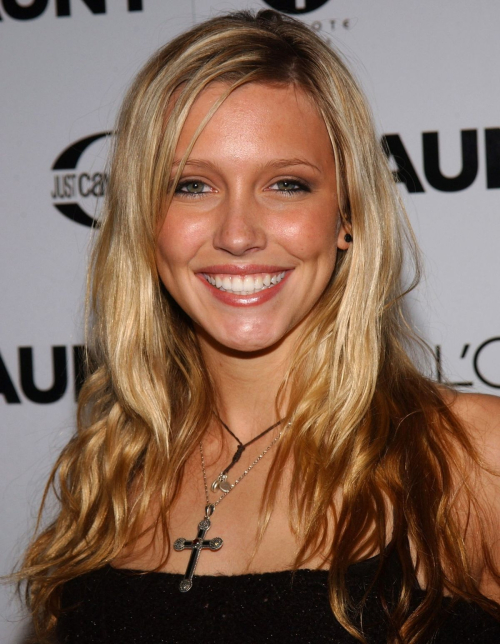 Katie Cassidy at Flaunt Magazine Anniversary Party, Dec 2004 1