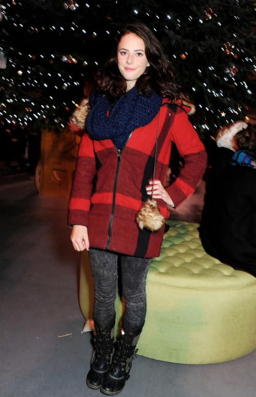 Kaya Scodelario Coach Skate Somerset House VIP Launch London, November 2013 2