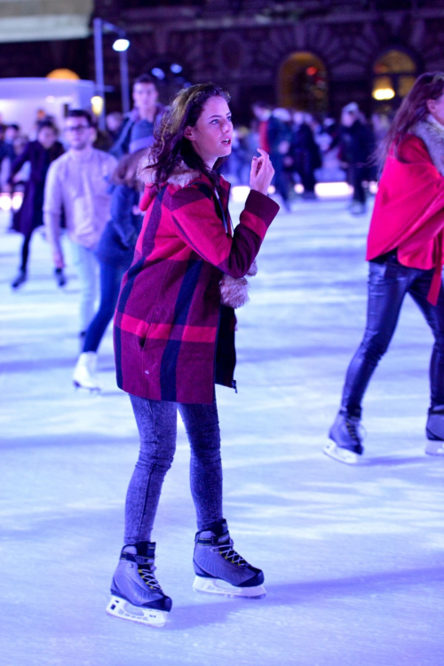 Kaya Scodelario Coach Skate Somerset House VIP Launch London, November 2013 4