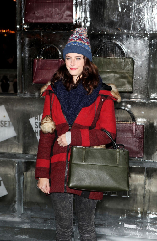 Kaya Scodelario Coach Skate Somerset House VIP Launch London, November 2013 6