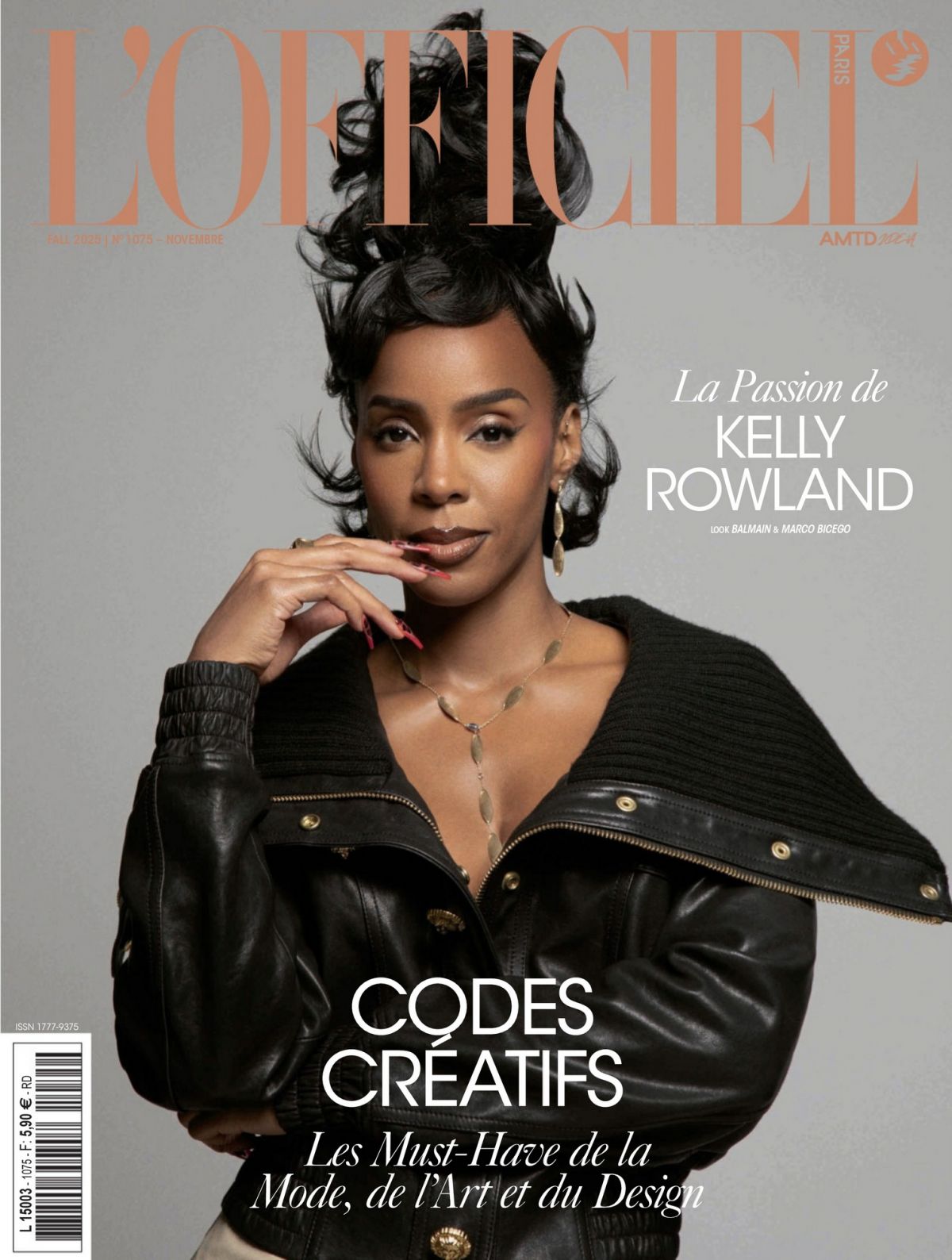 Kelly Rowland LOfficiel Paris, November 2025