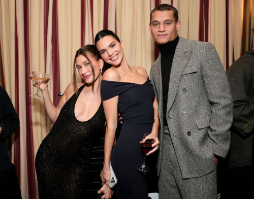 Kendall Jenner and Hailey Bieber GQ Men of the Year Party Los Angeles, November 2025