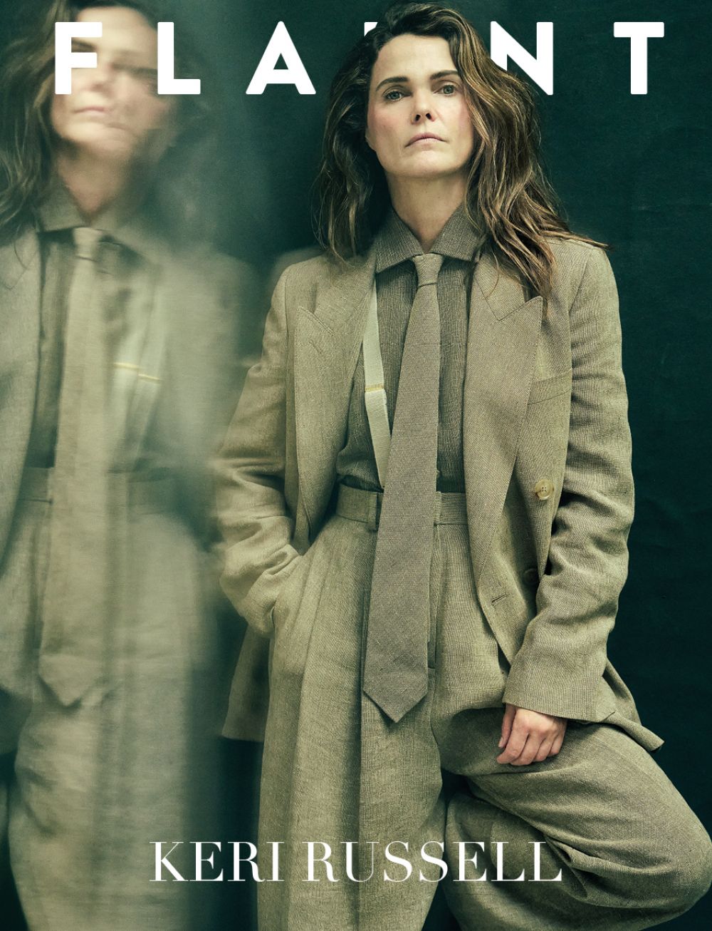 Keri Russell for Flaunt Magazine, Winter 2025