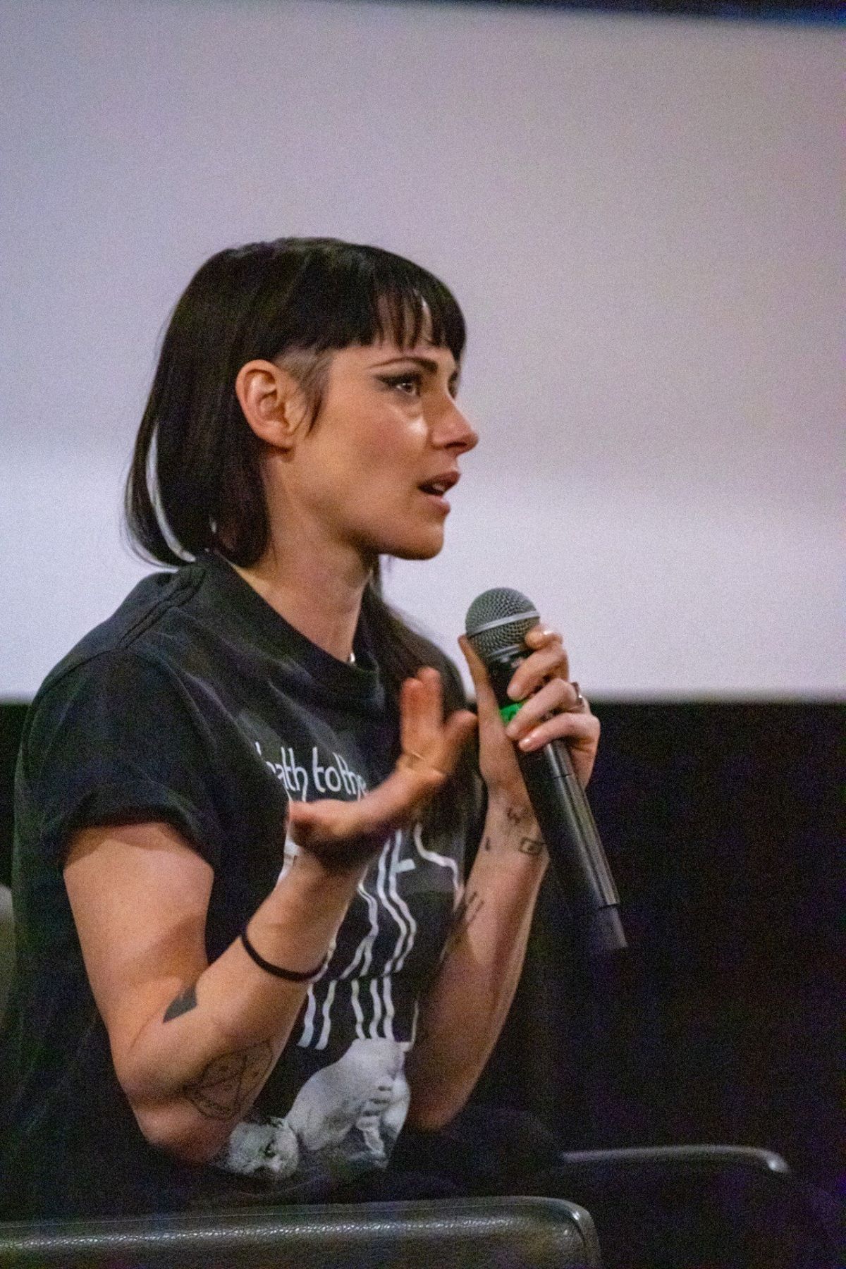 Kristen Stewart at Q&A The Chronology of Water Film Fest, 2025