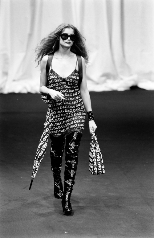 Laetitia Casta at D&G Fall 1995 Ready to Wear Runway, March 1995 1