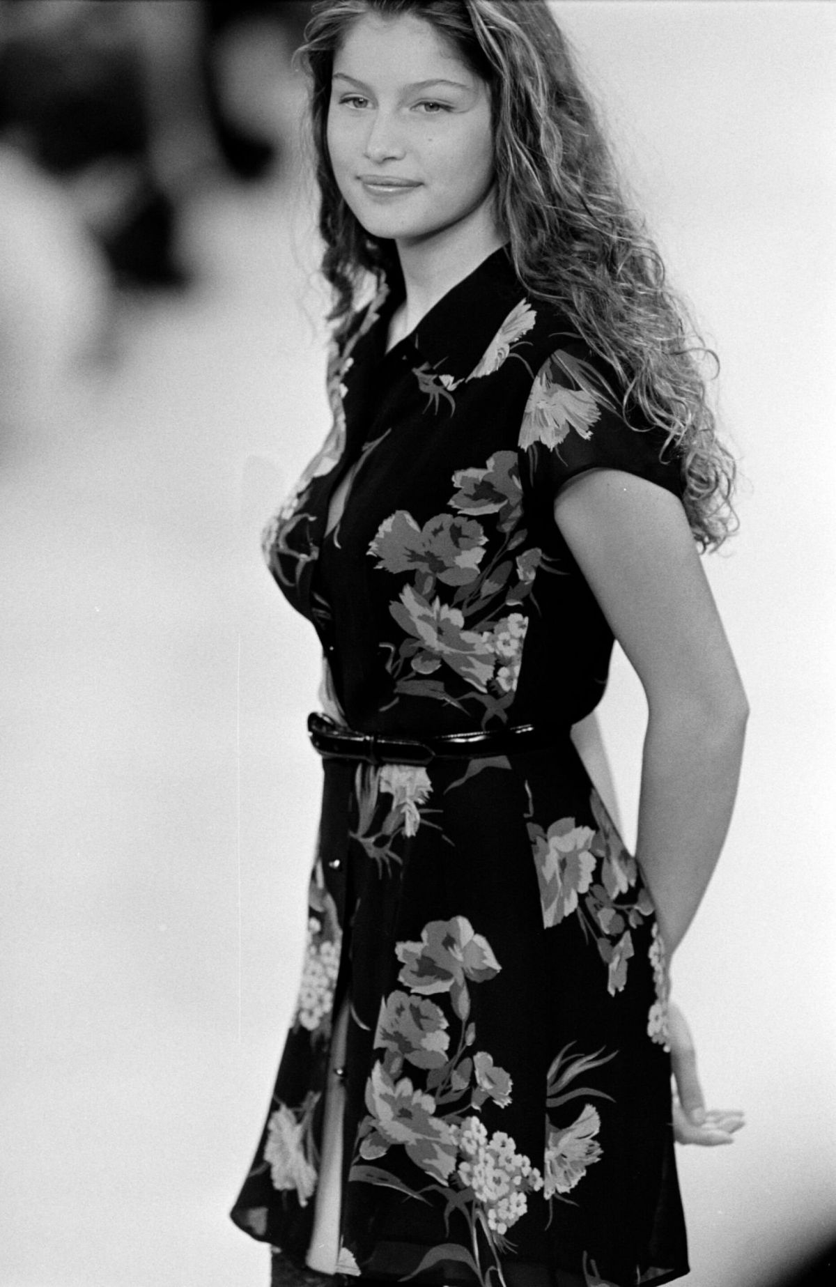 Laetitia Casta at Ralph Lauren Spring 1995 Runway New York, November 1994