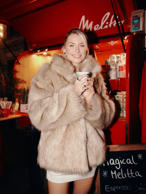 Lena Gercke About You Magical Christmas Ball By LeGer, November 2025 7