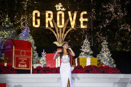 Liamani Segura Christmas at The Grove Tree Lighting, November 2025 2