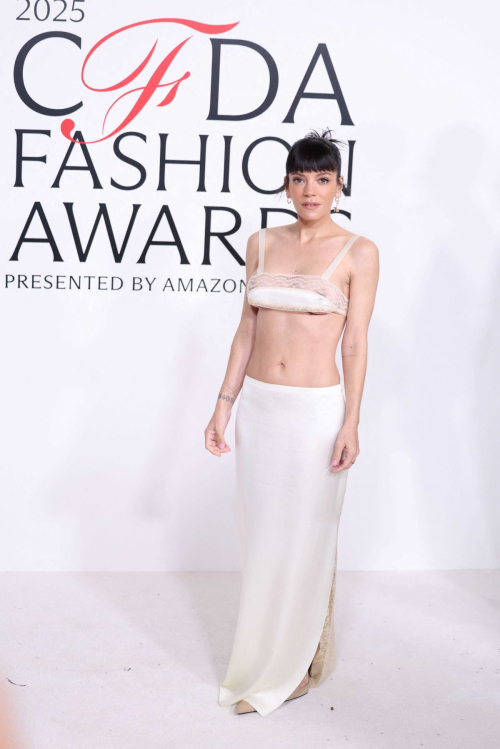 Lily Allen at CFDA Awards in New York City, Nov 2025 1