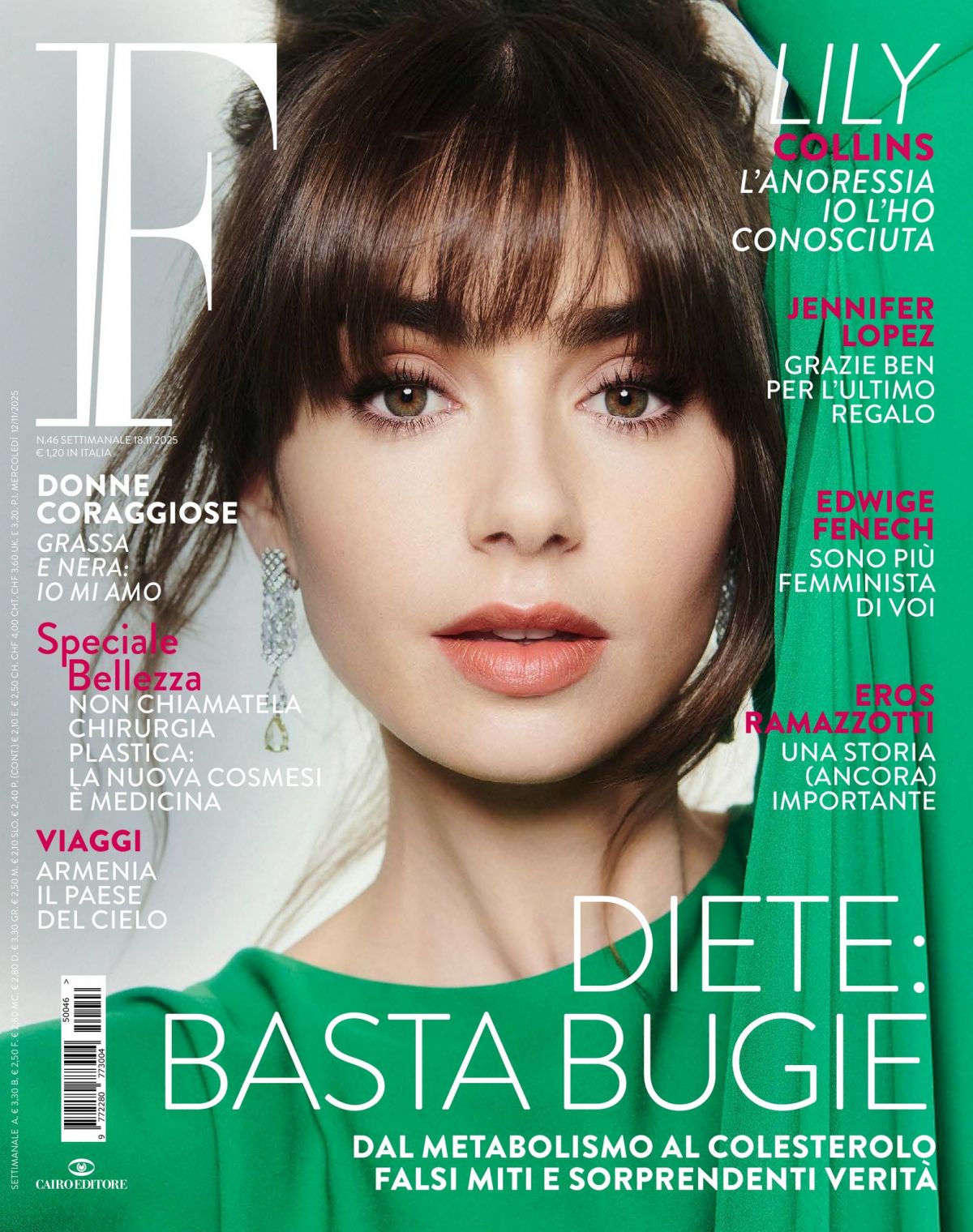 Lily Collins F Magazine, November 2025