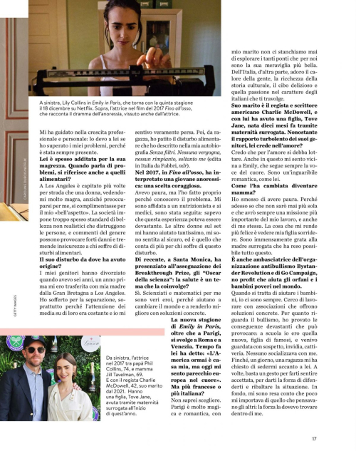 Lily Collins F Magazine, November 2025 2