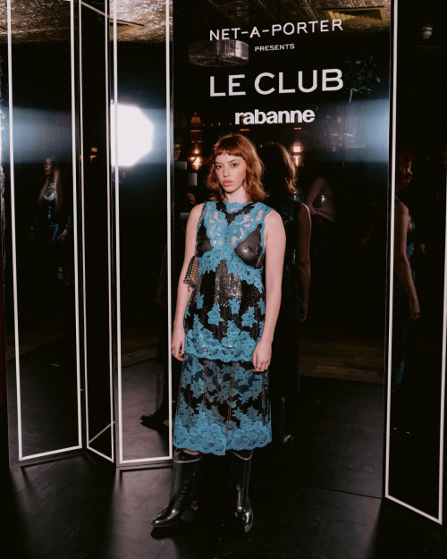 Lily Newmark Le Club Rabanne Net-A-Porter Launch London, November 2025