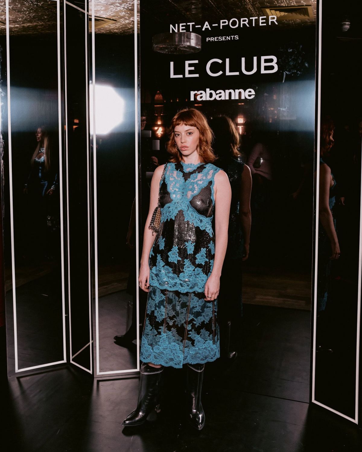 Lily Newmark Le Club Rabanne Net-A-Porter Launch London, November 2025