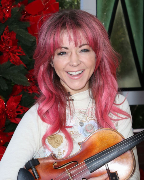 Lindsey Stirling at Hallmark Home & Family, November 2018 1