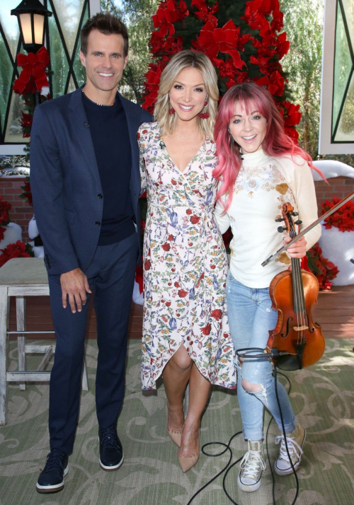 Lindsey Stirling at Hallmark Home & Family, November 2018 3
