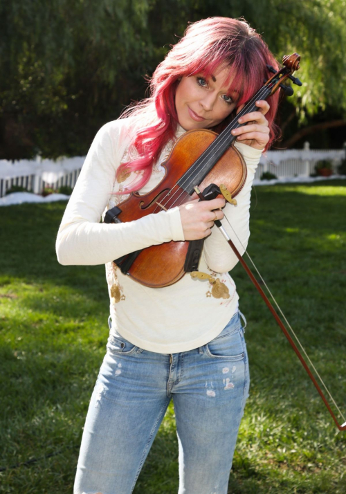 Lindsey Stirling at Hallmark Home & Family, November 2018 4