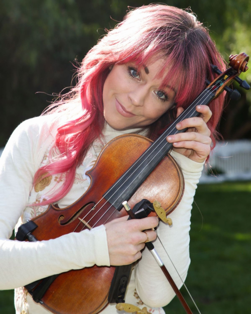 Lindsey Stirling at Hallmark Home & Family, November 2018 5