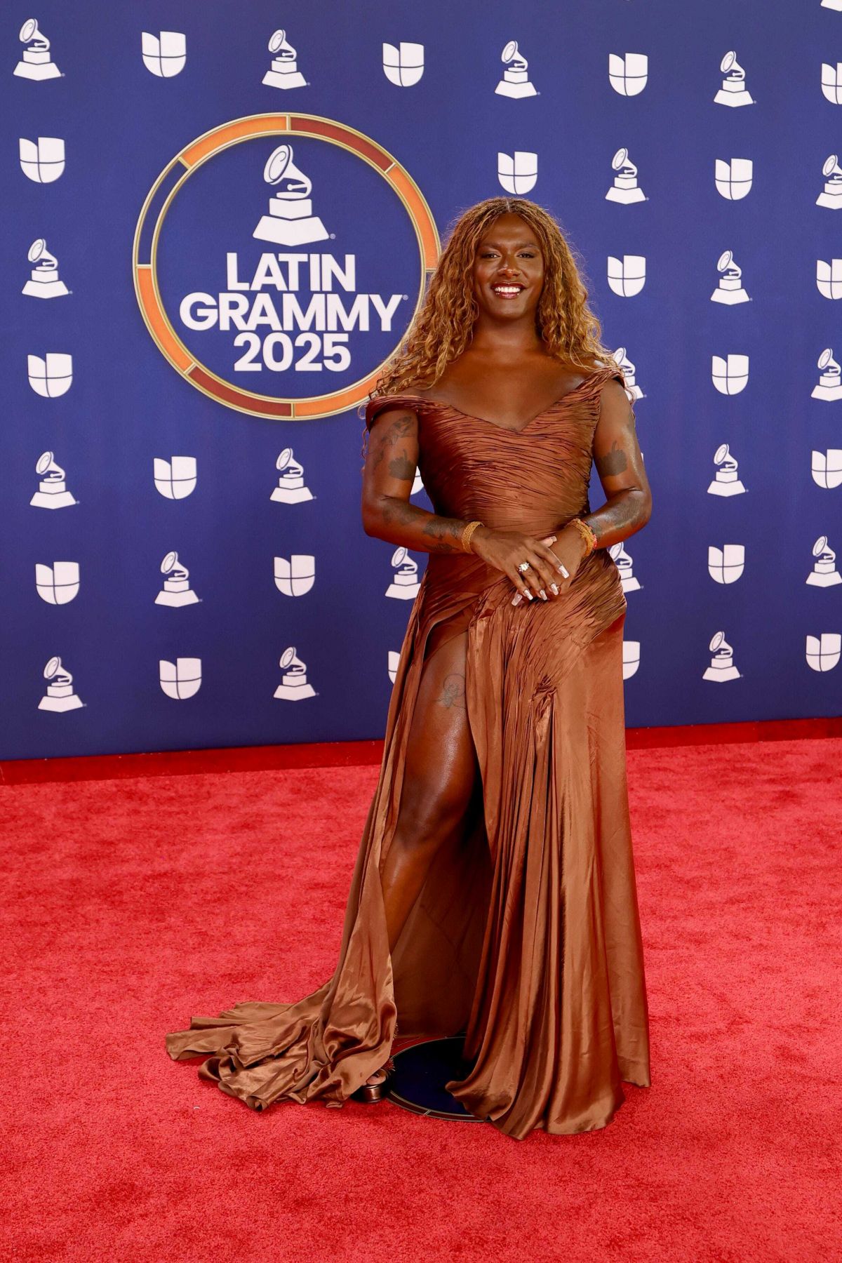 Liniker at 26th Latin Grammy Awards Las Vegas, November 2025