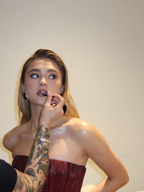 Lizzy Greene Jasmin Larian Ryan Destiny LACMA Photoshoot, Nov 2025 12