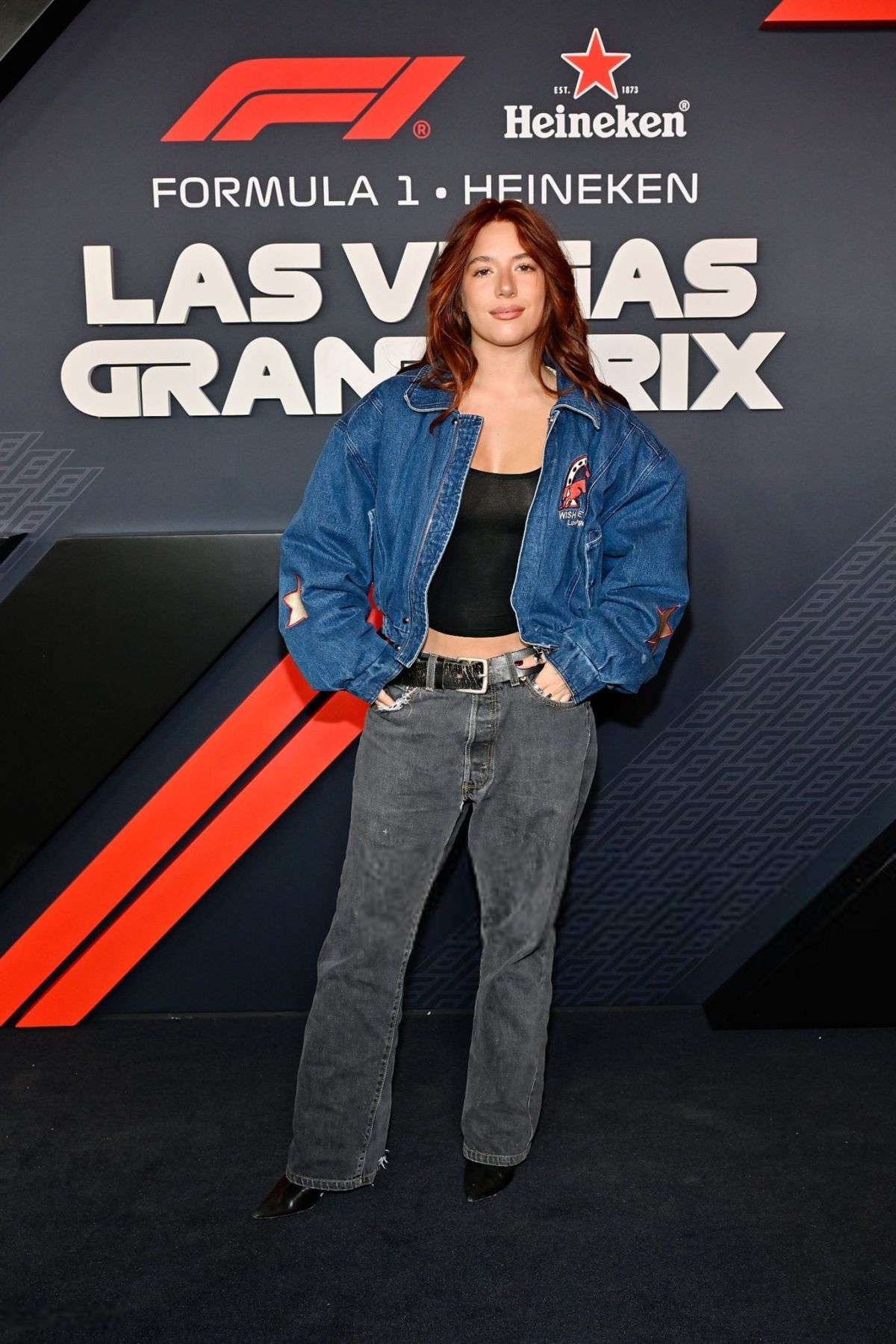 Mackenzie Ziegler at F1 Las Vegas Grand Prix, November 2025
