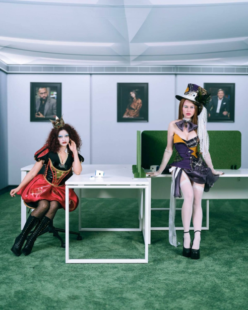 Madelaine Petsch and Camila Mendes Vogue Portrait, Oct 2025 1