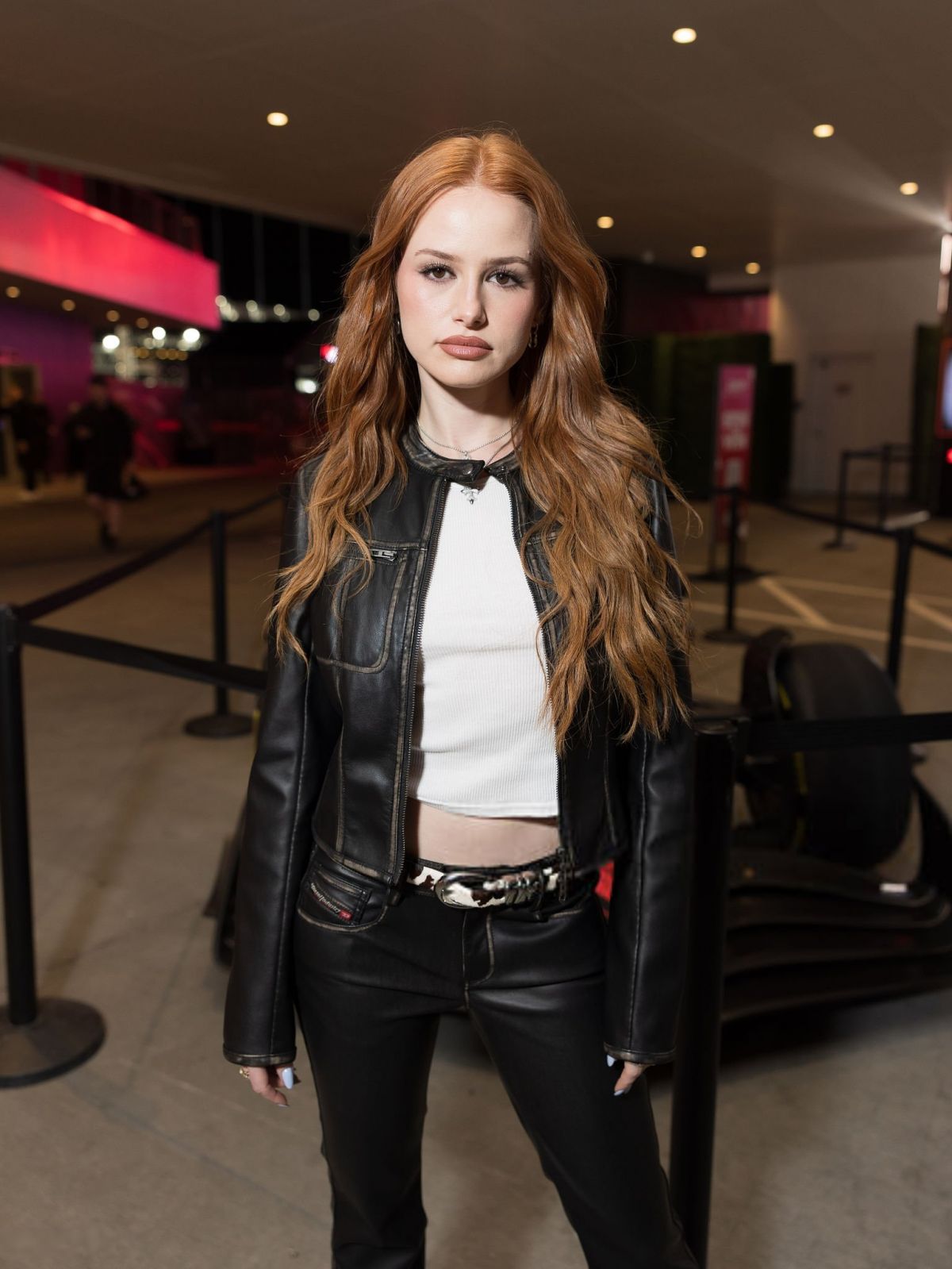 Madelaine Petsch at F1 Las Vegas Grand Prix, November 2025