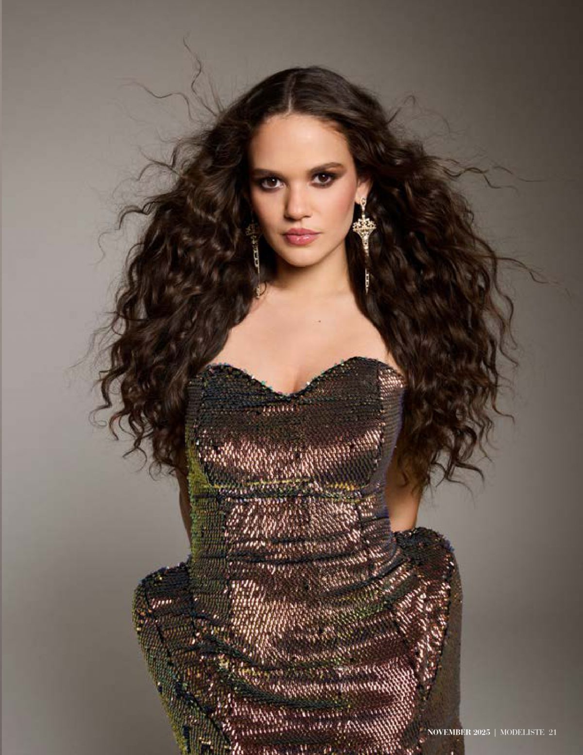 Madison Pettis in Modeliste Magazine, November 2025