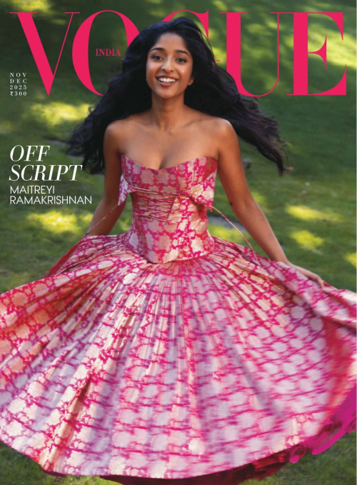Maitreyi Ramakrishnan Vogue India, November December 2025