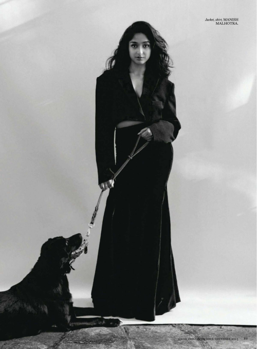 Maitreyi Ramakrishnan Vogue India, November December 2025 2