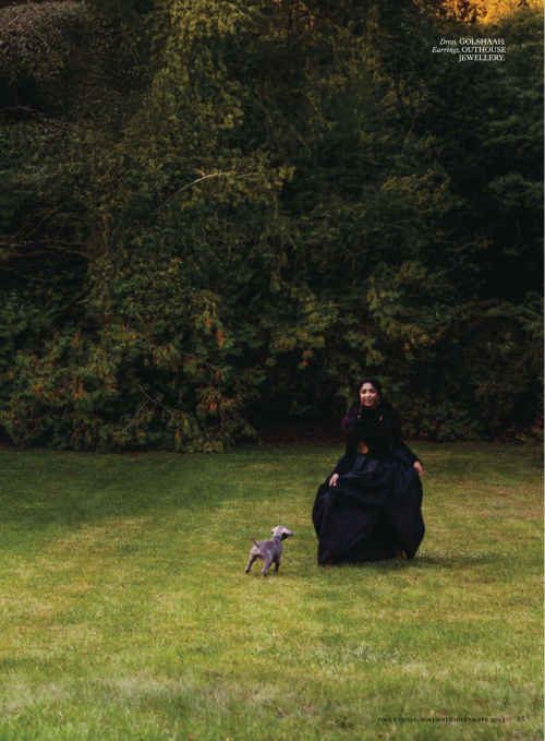 Maitreyi Ramakrishnan Vogue India, November December 2025 6