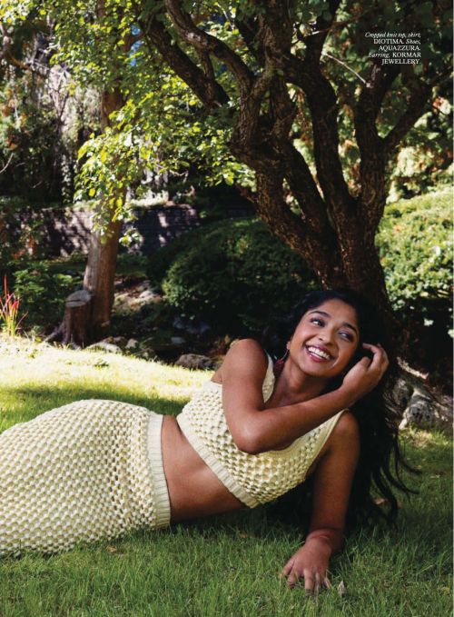 Maitreyi Ramakrishnan Vogue India, November December 2025 8