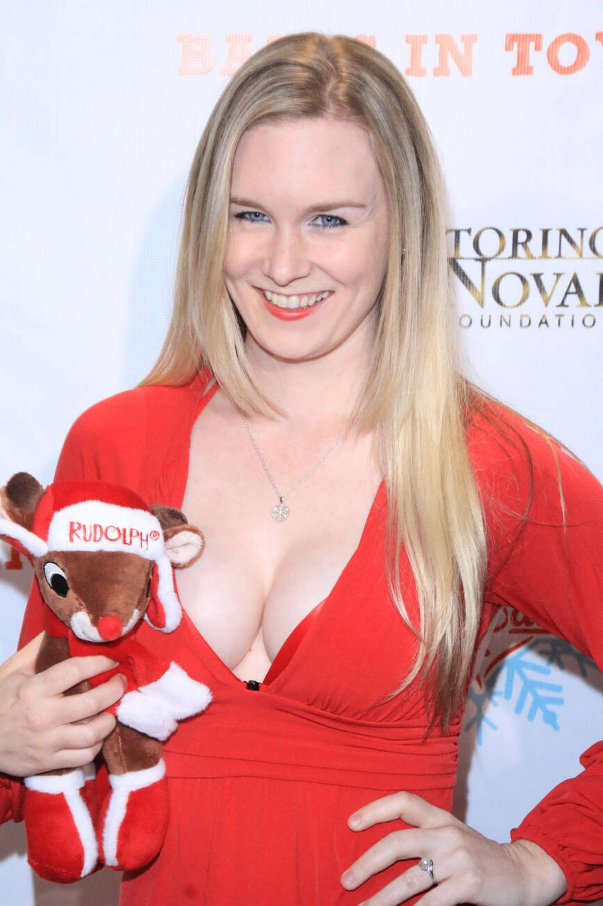 Malorie Mackey at Babes in Toyland Charity Drive, 2015