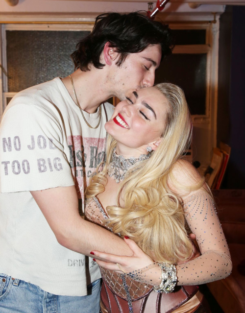 Meg Donnelly and Milo Manheim at Moulin Rouge Musical NYC, 2025 6