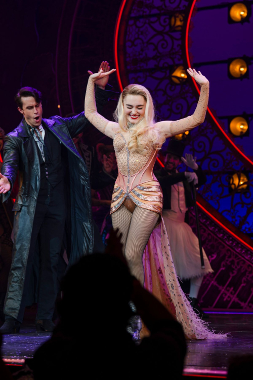 Meg Donnelly Moulin Rouge On Broadway Satine Debut New York, November 2025