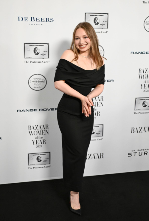 Mia Threapleton at Harper’s Bazaar Women of the Year, November 2025 1