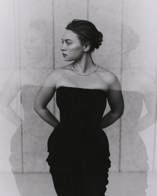 Mia Threapleton for Harper’s Bazaar UK, December 2025