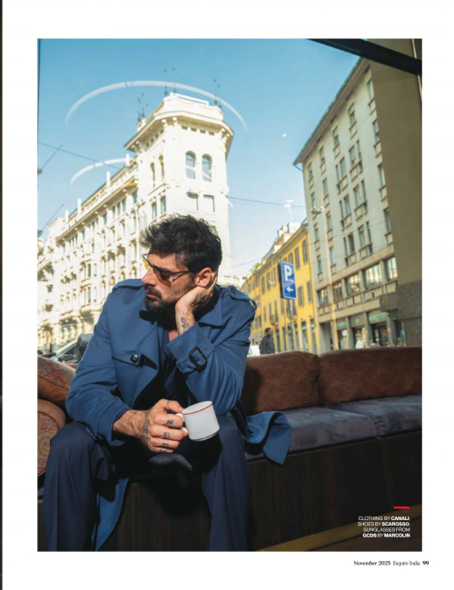 Michele Morrone Esquire India, November 2025 6