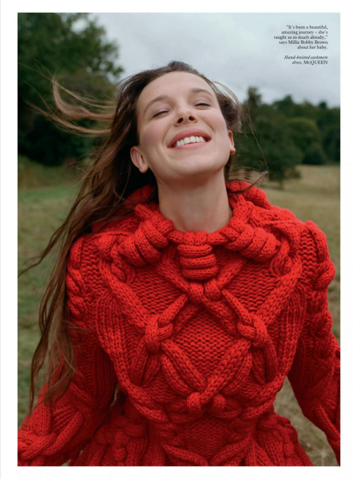 Millie Bobby Brown British Vogue Feature, December 2025