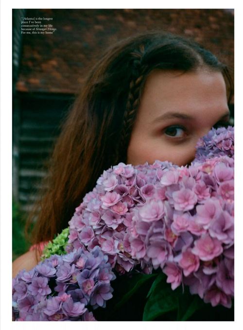 Millie Bobby Brown British Vogue Feature, December 2025 10