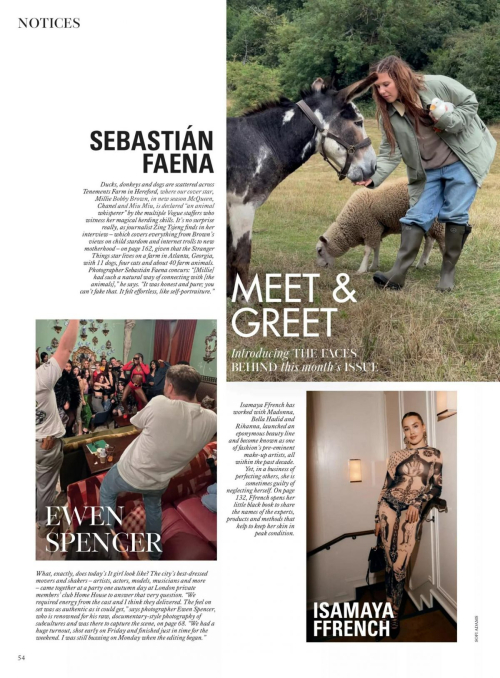 Millie Bobby Brown British Vogue Feature, December 2025 12