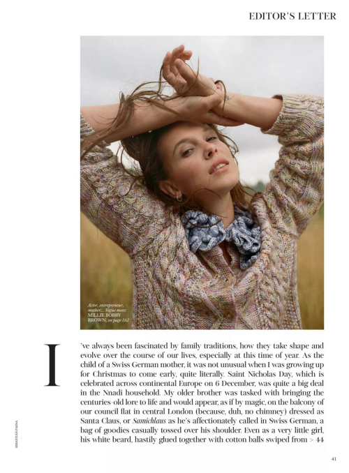 Millie Bobby Brown British Vogue Feature, December 2025 13