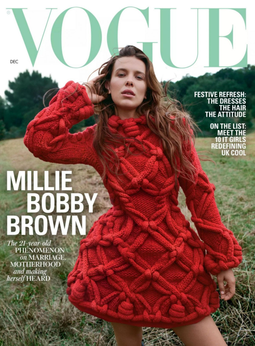Millie Bobby Brown British Vogue Feature, December 2025 14