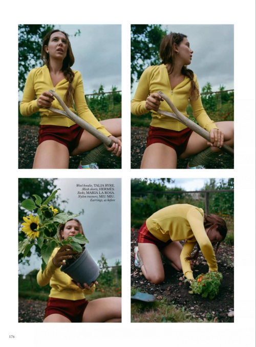 Millie Bobby Brown British Vogue Feature, December 2025 3