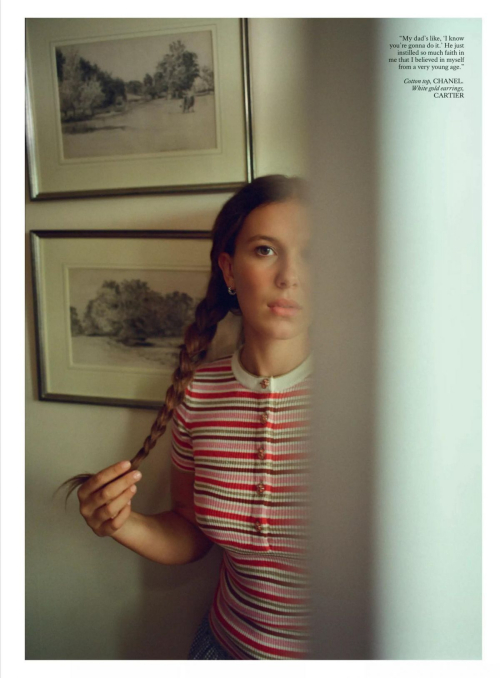 Millie Bobby Brown British Vogue Feature, December 2025 7