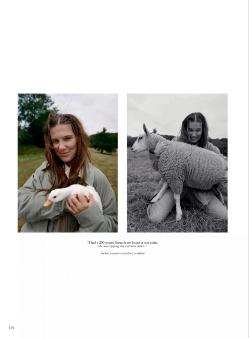 Millie Bobby Brown British Vogue Feature, December 2025 8