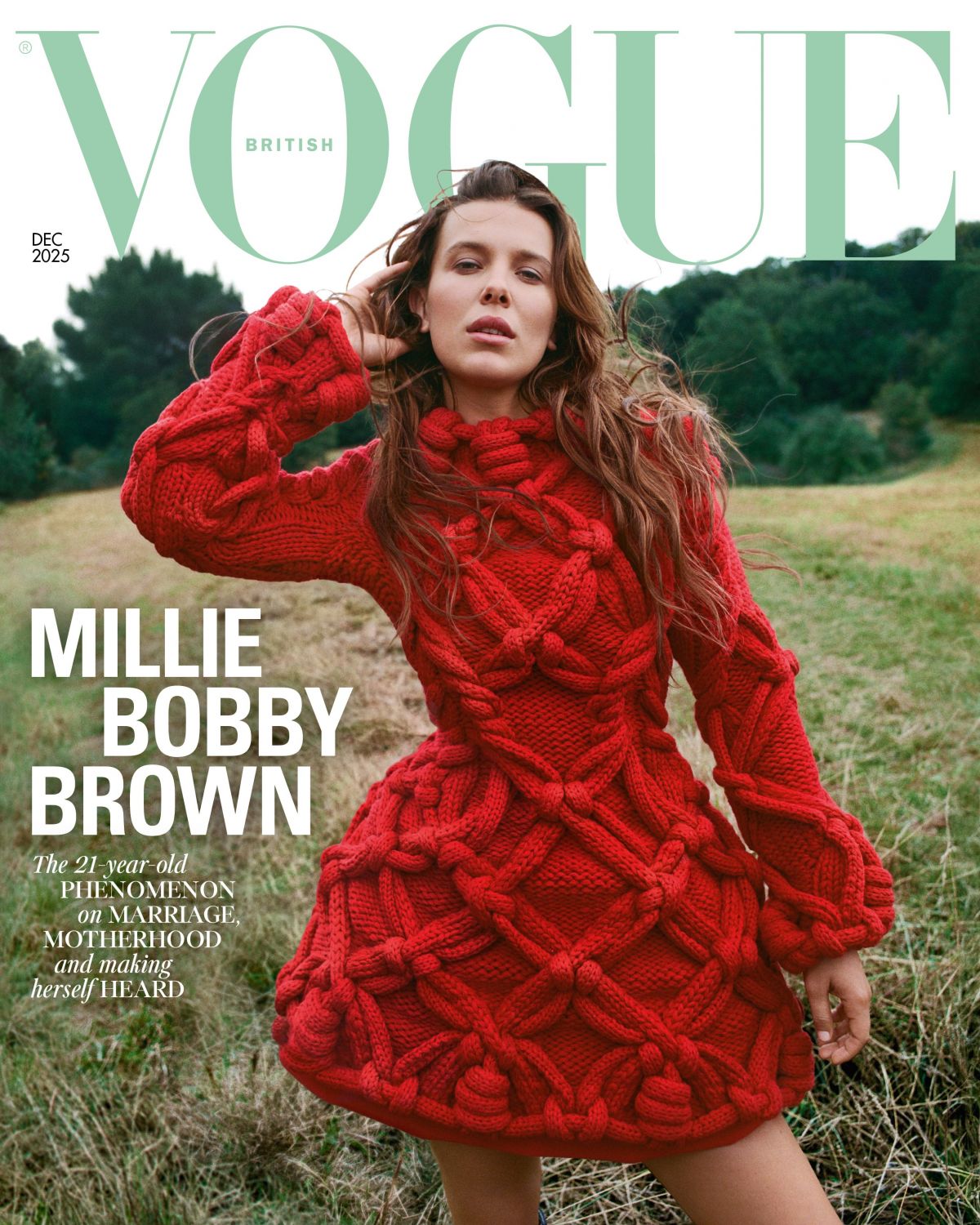 Millie Bobby Brown for British Vogue, December 2025