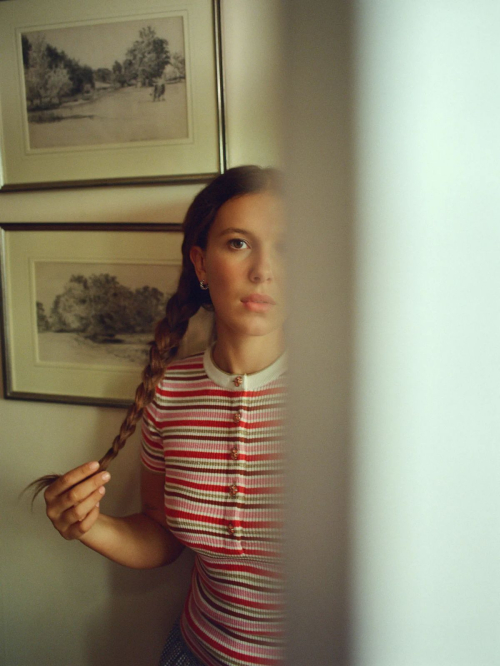 Millie Bobby Brown for British Vogue, December 2025 11