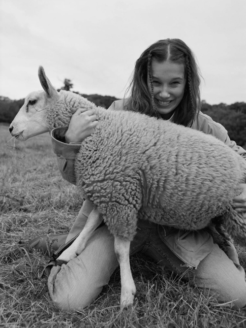 Millie Bobby Brown for British Vogue, December 2025 12