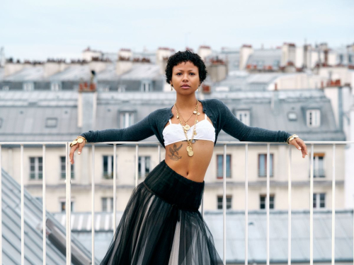 Myha’la Vogue USA X Pandora Talisman Collection, November 2025 4