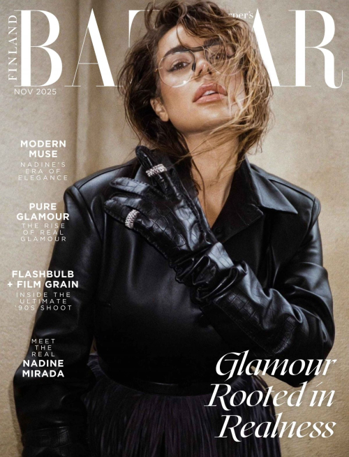 Nadine Mirada Covers Harper’s Bazaar Taiwan, November 2025